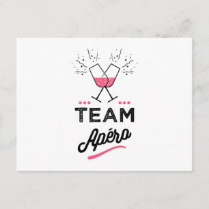 Teamapero Femme Postkarte