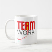 Teamarbeit - dort ist sie! - "ich " kaffeetasse (Links)