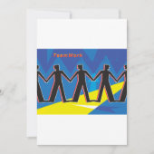 Teamarbeit Einladung (Vorderseite)