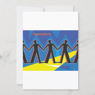 Teamarbeit Einladung