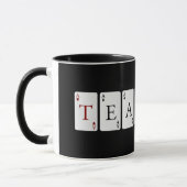TEAMARBEIT. GEMEINSAM TEAM AUF ZU GEWINNEN. Tasse (Links)