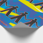 Teamarbeit Geschenkpapier