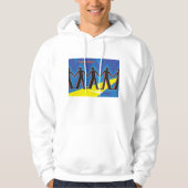 Teamarbeit Hoodie (Vorderseite)