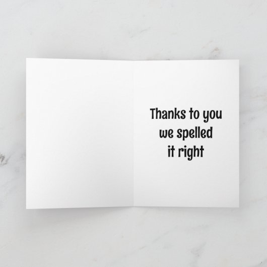 Teamarbeit Karte (Innenseite)