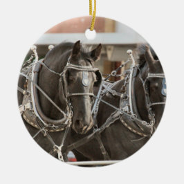 Teamarbeit Keramik Ornament