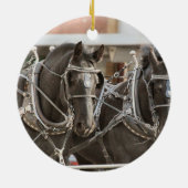 Teamarbeit Keramik Ornament (Hinten)