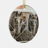 Teamarbeit Keramik Ornament (Rechts)