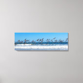 Teamarbeit Leinwanddruck (Vorderseite)