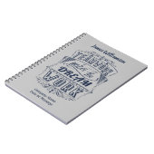 Teamarbeit macht den Traum Notizblock (Linke Seite)