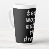 Teamarbeit macht die Traumsammlung Milchtasse (Linke Ecke)