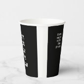 Teamarbeit macht die Traumsammlung Pappbecher (Rechts)