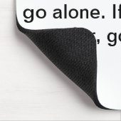 Teamarbeit-Mauspad Mousepad (Ecke)