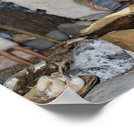 Teamarbeit. Poster (Ecke)