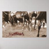 Teamarbeit Poster (Vorne)