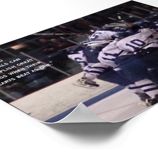 Teamarbeit Poster (Ecke)