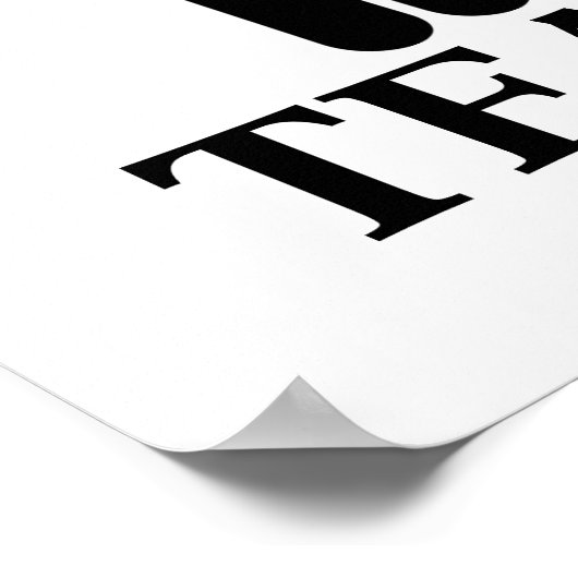 Teamarbeit Poster (Ecke)