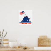 Teamarbeit Poster (Küche)
