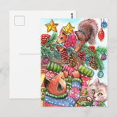 Teamarbeit Postkarte (Vorne/Hinten)