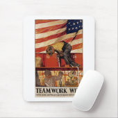 Teamarbeit siegt mousepad (Mit Mouse)
