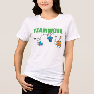 Teamarbeit Tri-Blend Shirt