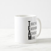 Teamarbeitsplatznotizen Kaffeetasse (VorderseiteRechts)