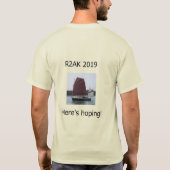 TeamAuklet - Front und hinterer T - Shirt (Rückseite)