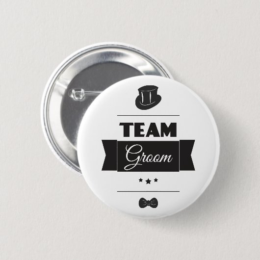 Teambräutigam Button (Vorne & Hinten)