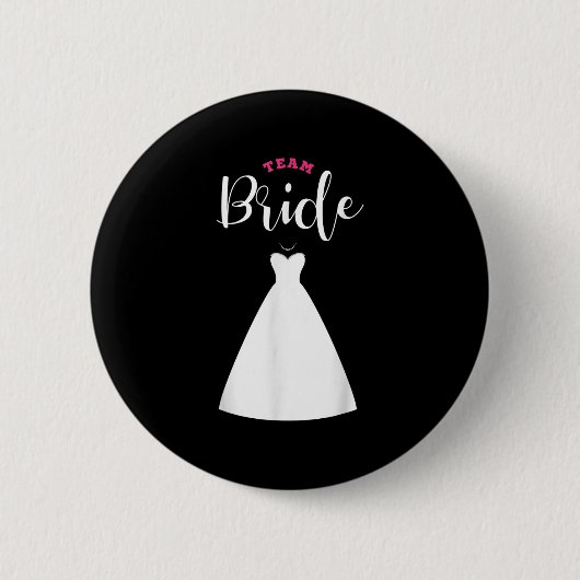 Teambride Team Groom Bachelor Party Hochzeit Button (Vorderseite)