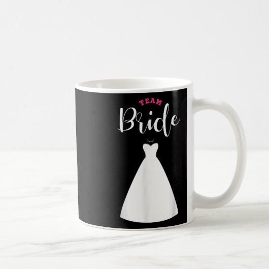 Teambride Team Groom Bachelor Party Hochzeit Kaffeetasse (Rechts)