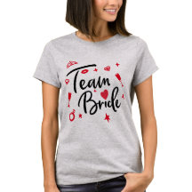 Teambride Wedding Personalisiert , Brautjungfrau