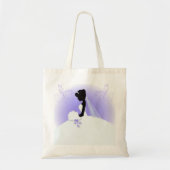 Teambriege Hochzeitgown Bride Bridal Silhouette Tragetasche (Vorne)