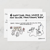 Teamcoaching - Karte "1/6: Koordination" (Vorne/Hinten)