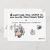 Teamcoaching - Karte "2/6: Information" (Vorne/Hinten)