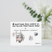 Teamcoaching - Karte "2/6: Information" (Stehend Vorderseite)