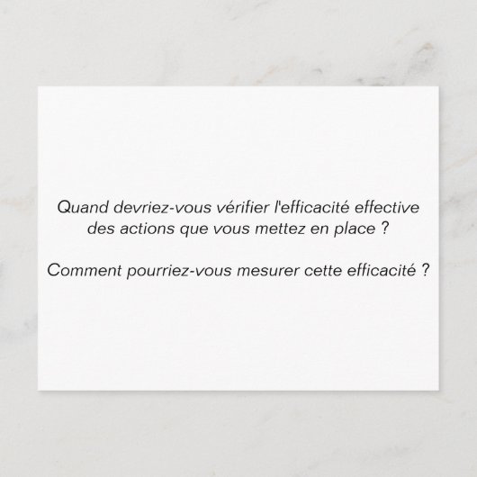 Teamcoaching - Karte "5/6: Überwachung der Aktione (Rückseite)