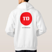 TeamDaniel Unisexhoodie Hoodie (Rückseite)