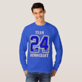 Teamdemokratie #24 T-Shirt (Vorne ganz)