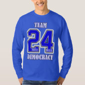 Teamdemokratie #24 T-Shirt (Vorderseite)