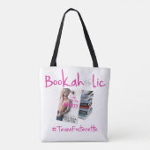 #TeamFosterette Bookaholic Tote Bag Tasche (Rückseite)