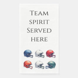 Teamgeist diente hier serviette