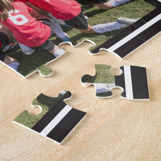 Teamgeist EDITABLE FARBE Personalisierte Puzzle (Seite)