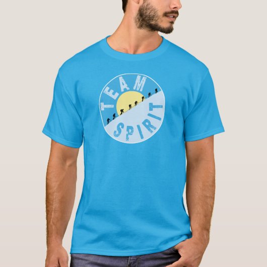 Teamgeist - Klettern T-Shirt (Vorderseite)