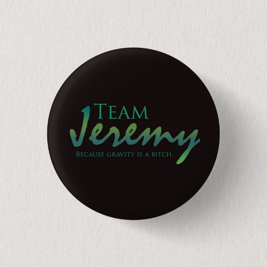 TeamJeremy Button (Vorderseite)