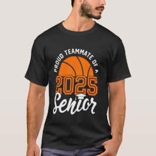 Teamkollege eines Senior Basketball Abschluss Clas T-Shirt