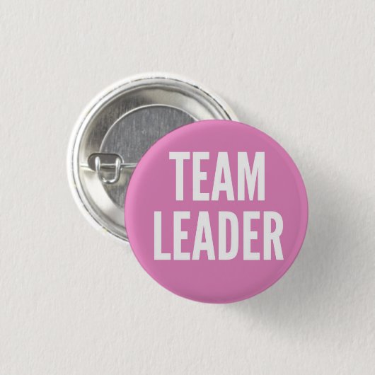 Teamleiter Button (Vorne & Hinten)
