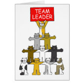Teamleiter Cartoon Cats (Vorne)