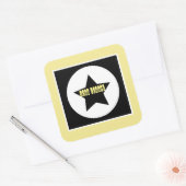Teamleiter Star Funky Aufkleber (Umschlag)