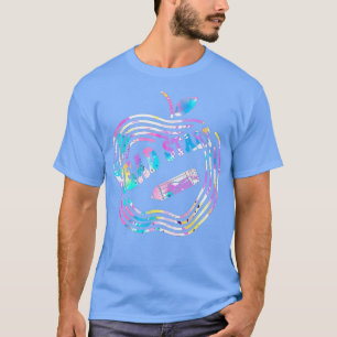 Teamleiter Start Gefärbte Krawatte Apple zurück zu T-Shirt