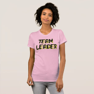 TEAMLEITER - (Vorderseite UND Rückseite) T-Shirt