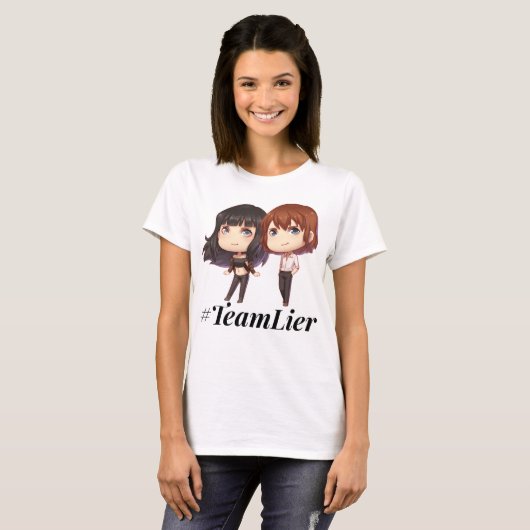 #TeamLier T-Shirt einseitig (Vorne ganz)